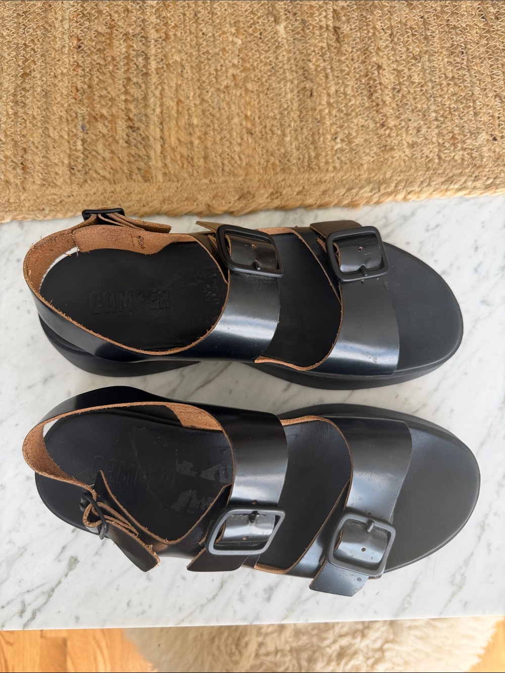 Camper Tasha Sandal - Black Size US 10/41 EU - Picture 8 of 8